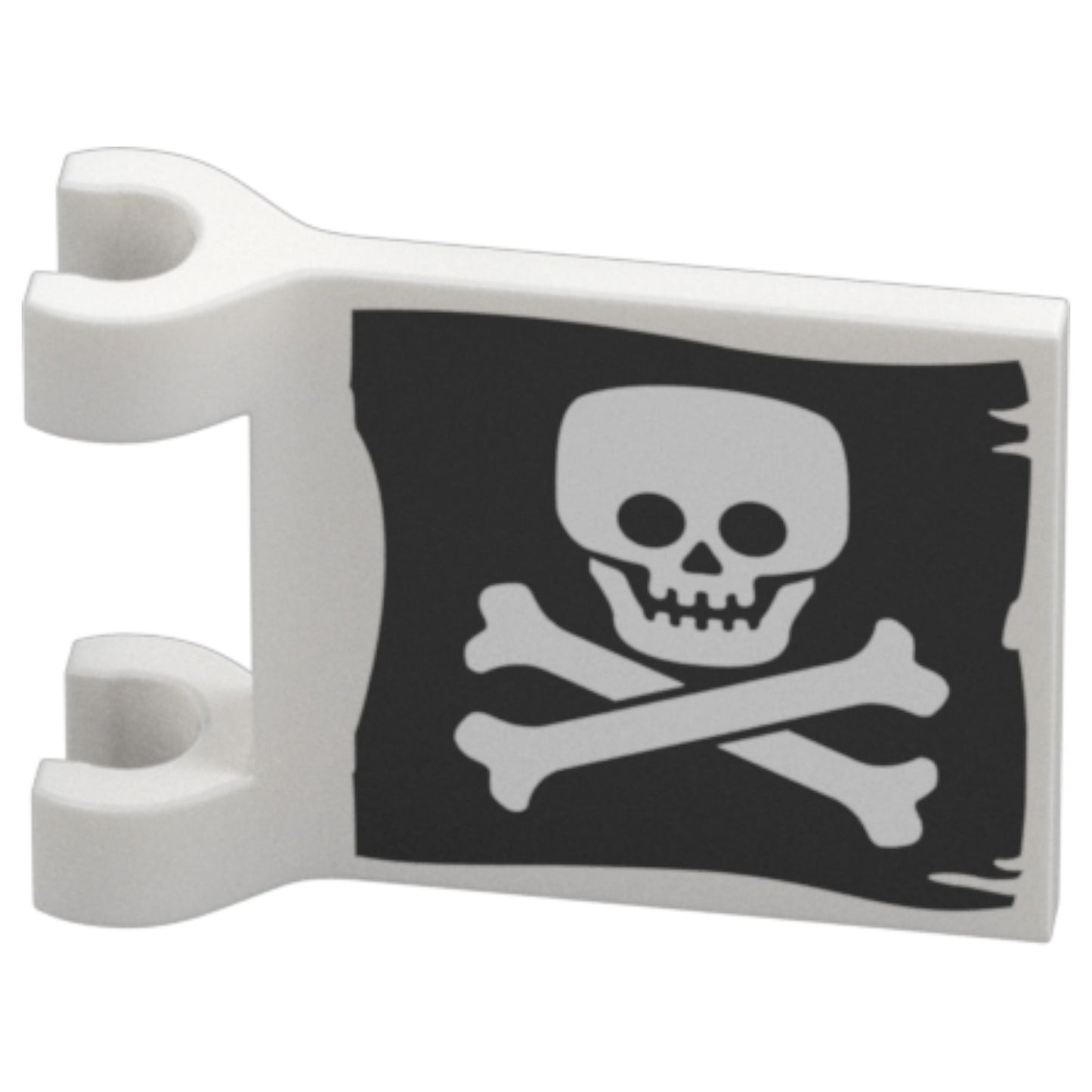LEGO Zubehör Flagge 2x2 Totenkopf - 6446963