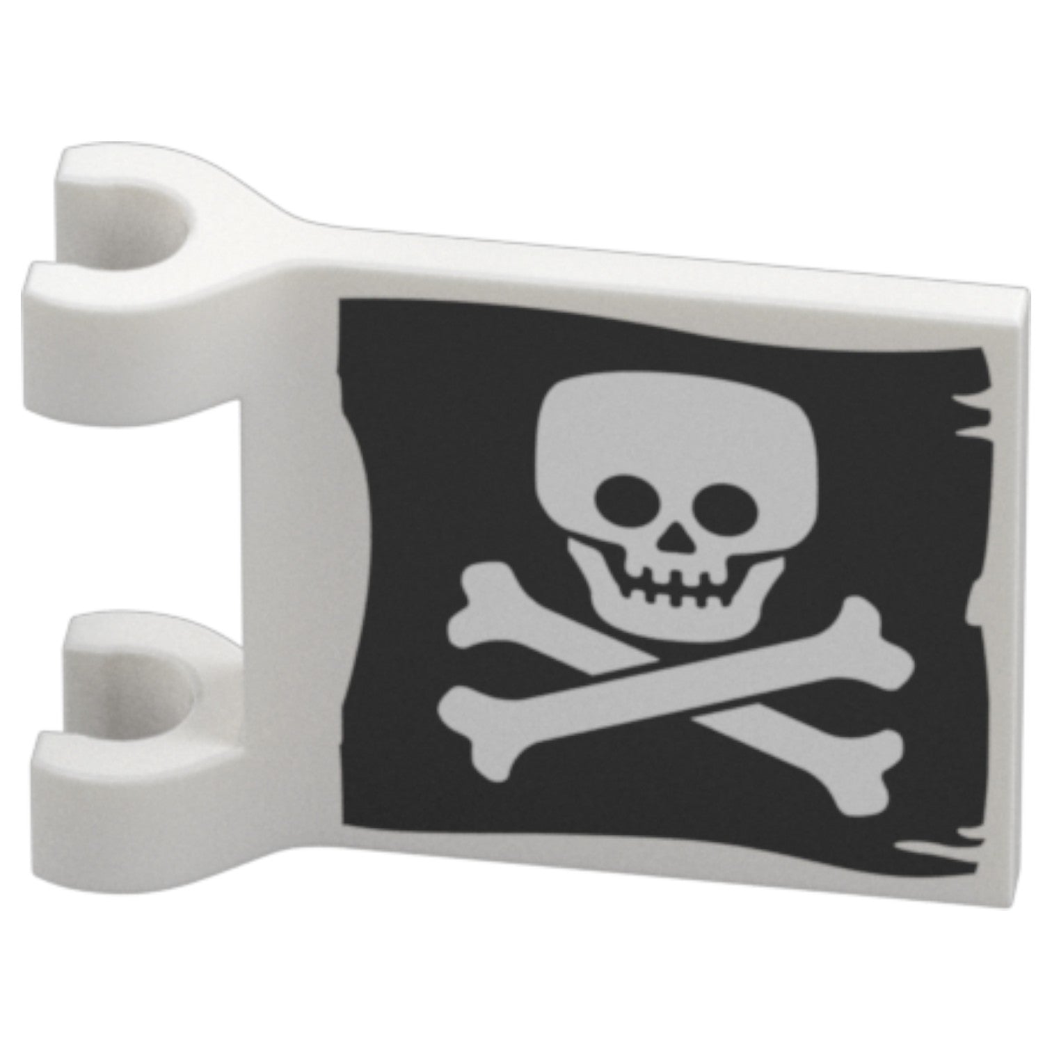 LEGO Zubehör Flagge 2x2 Totenkopf - 6446963