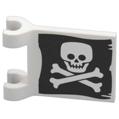 LEGO Zubehör Flagge 2x2 Totenkopf - 6446963