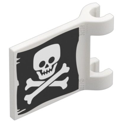 LEGO Zubehör Flagge 2x2 Totenkopf - 6446963