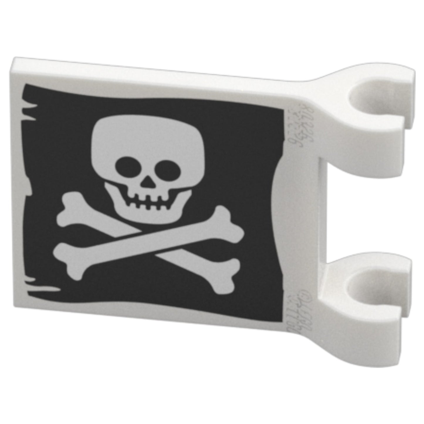 LEGO Zubehör Flagge 2x2 Totenkopf - 6446963