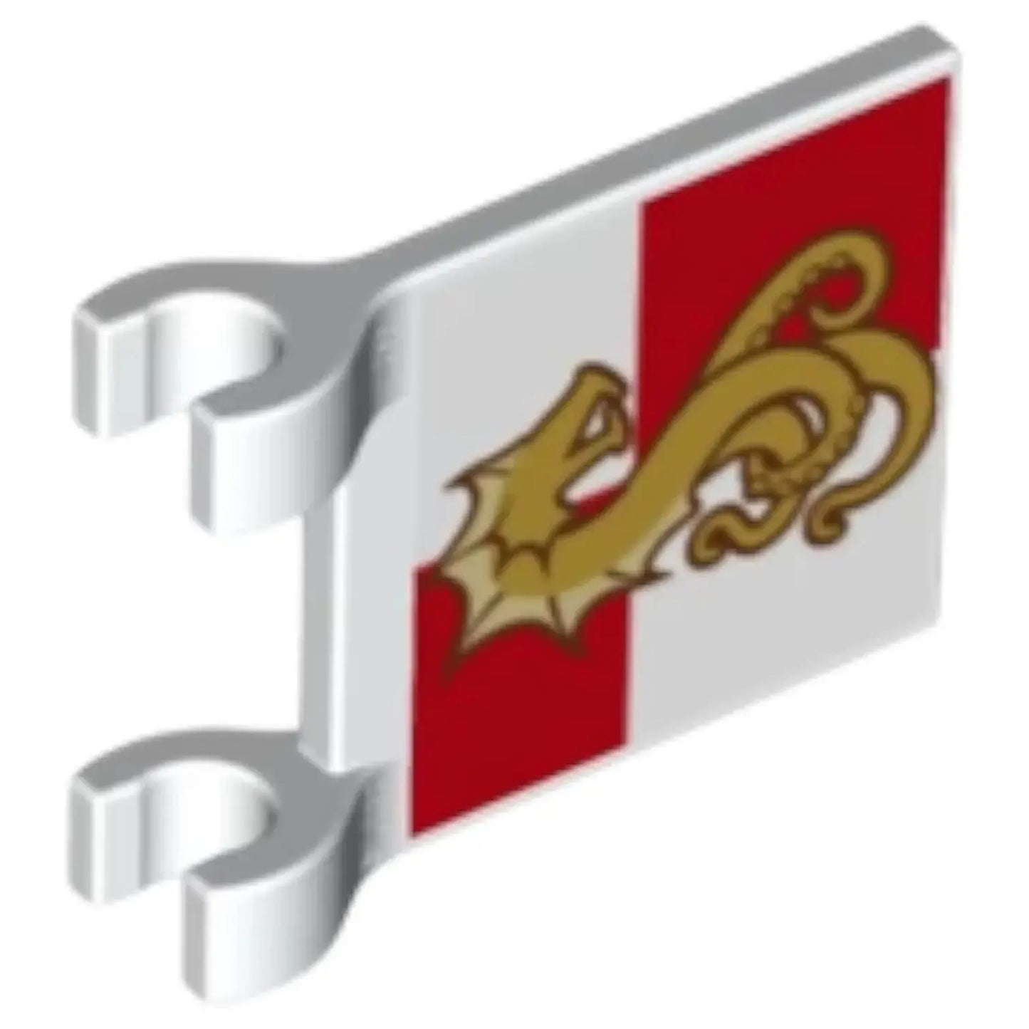 LEGO Zubehör Flagge 2x2 mit Seeungeheuer Leviathan Spiele Pirat