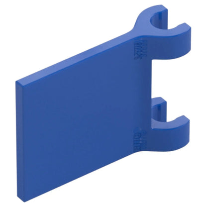 LEGO Zubehör Flagge 2x2 quadratisch - Blau - 80326 Spiele Pirat