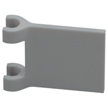 LEGO Zubehör Flagge 2x2 quadratisch - Grau - 80326 Spiele Pirat