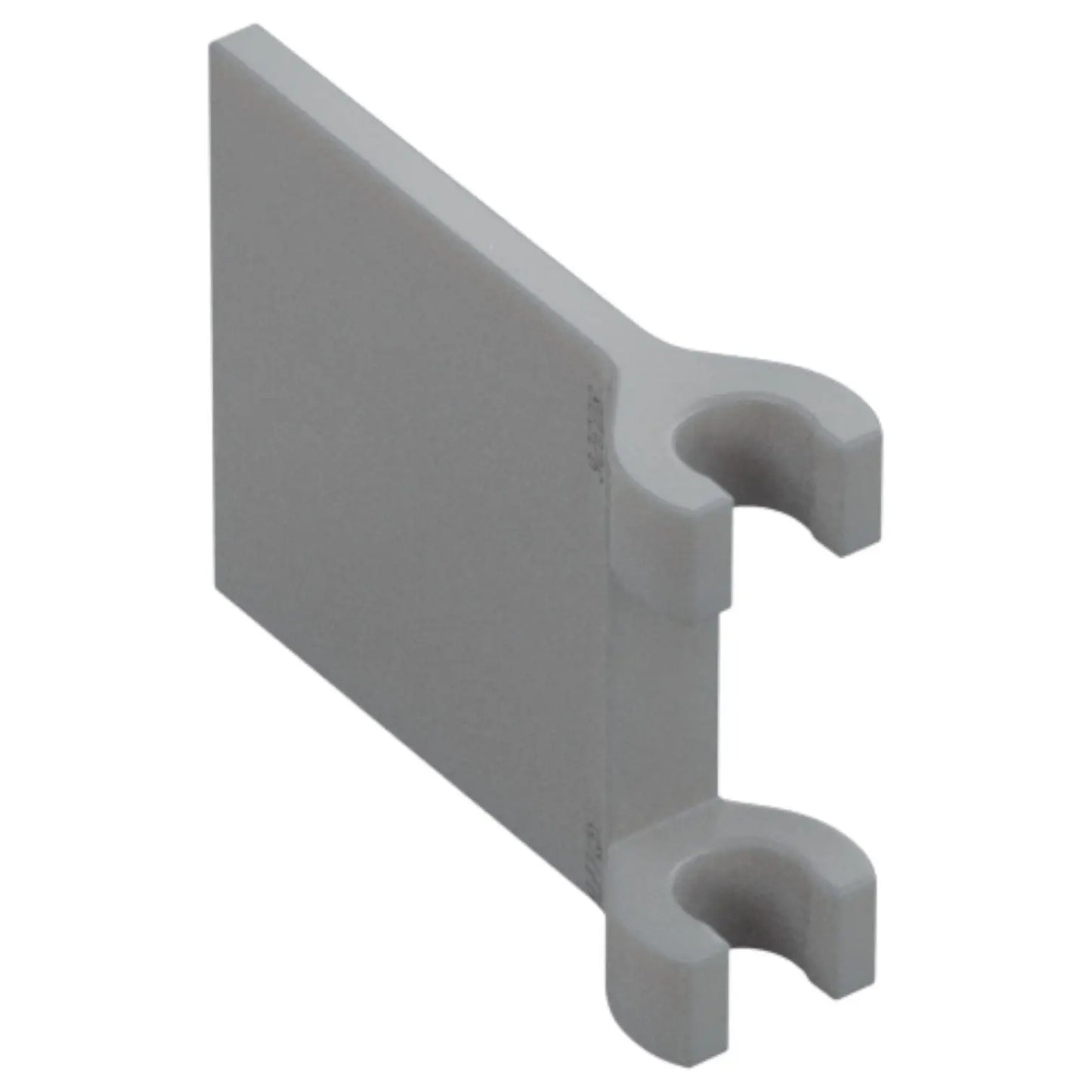 LEGO Zubehör Flagge 2x2 quadratisch - Grau - 80326 Spiele Pirat
