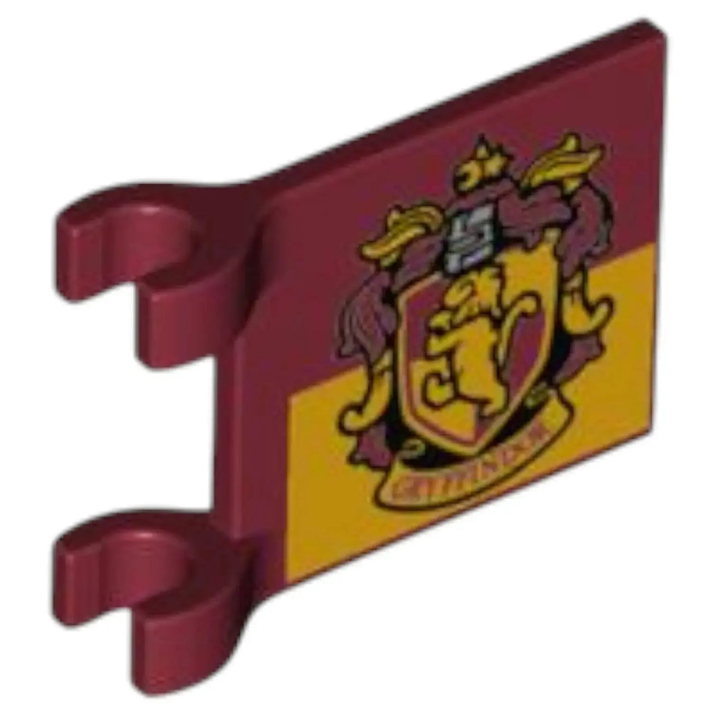 LEGO Zubehör Flagge 2x2 quadratisch - Gryffindor Wappen Spiele Pirat