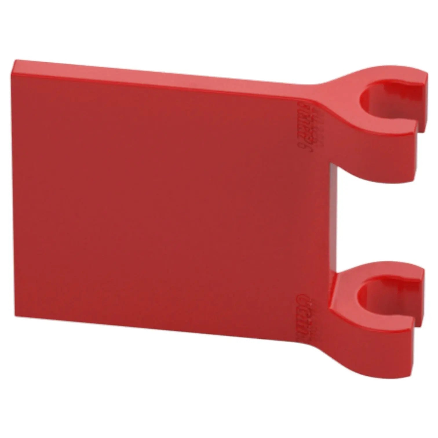 LEGO Zubehör Flagge 2x2 quadratisch - Rot - 80326 Spiele Pirat