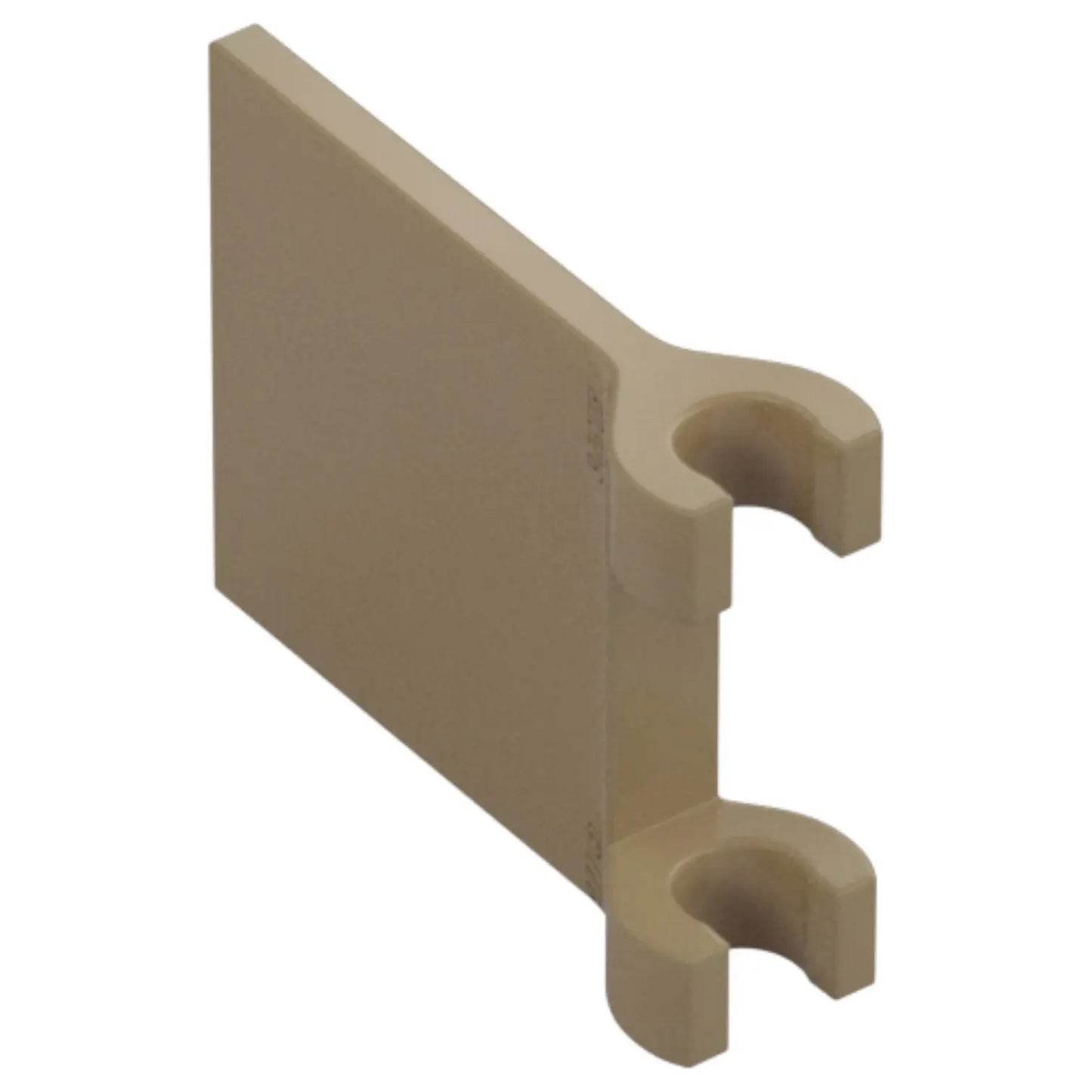 LEGO Zubehör Flagge 2x2 quadratisch - Sandgelb - 80326 Spiele Pirat
