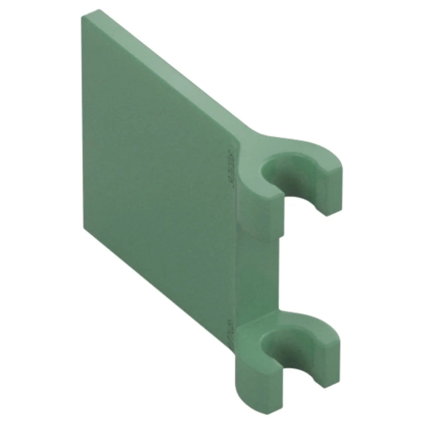 LEGO Zubehör Flagge 2x2 quadratisch - Sandgrün - 80326 Spiele Pirat