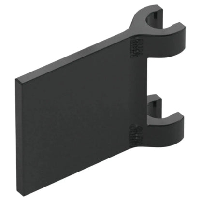 LEGO Zubehör Flagge 2x2 quadratisch - Schwarz - 80326 Spiele Pirat