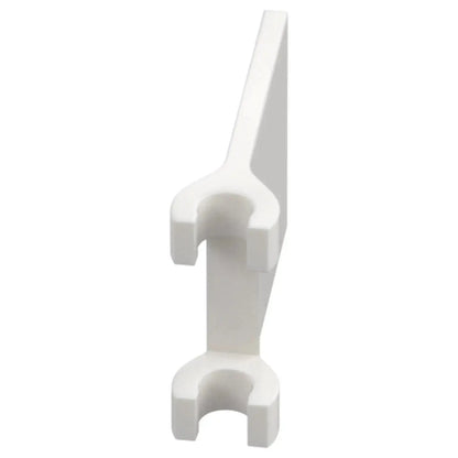 LEGO Zubehör Flagge 2x2 quadratisch - Weiss - 80326 Spiele Pirat