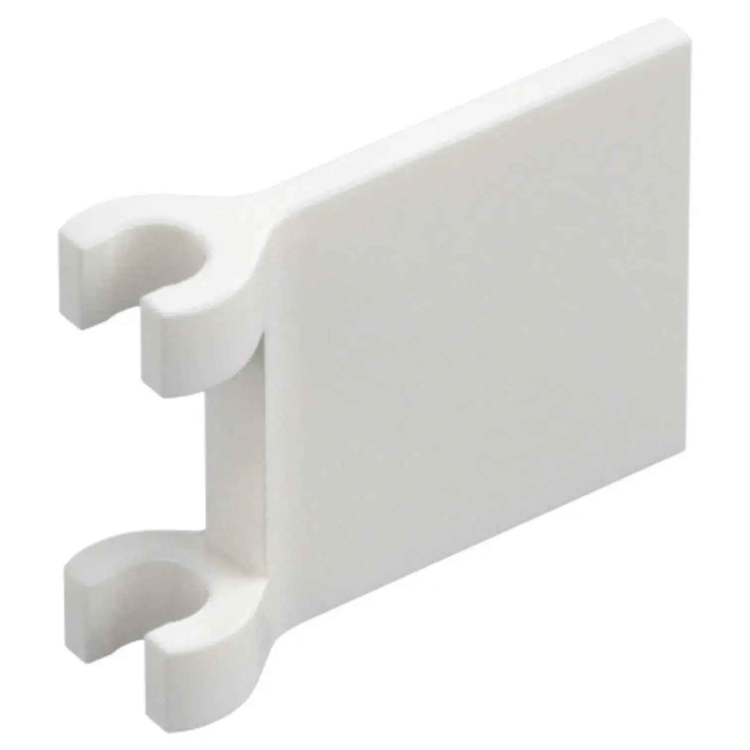 LEGO Zubehör Flagge 2x2 quadratisch - Weiss - 80326 Spiele Pirat