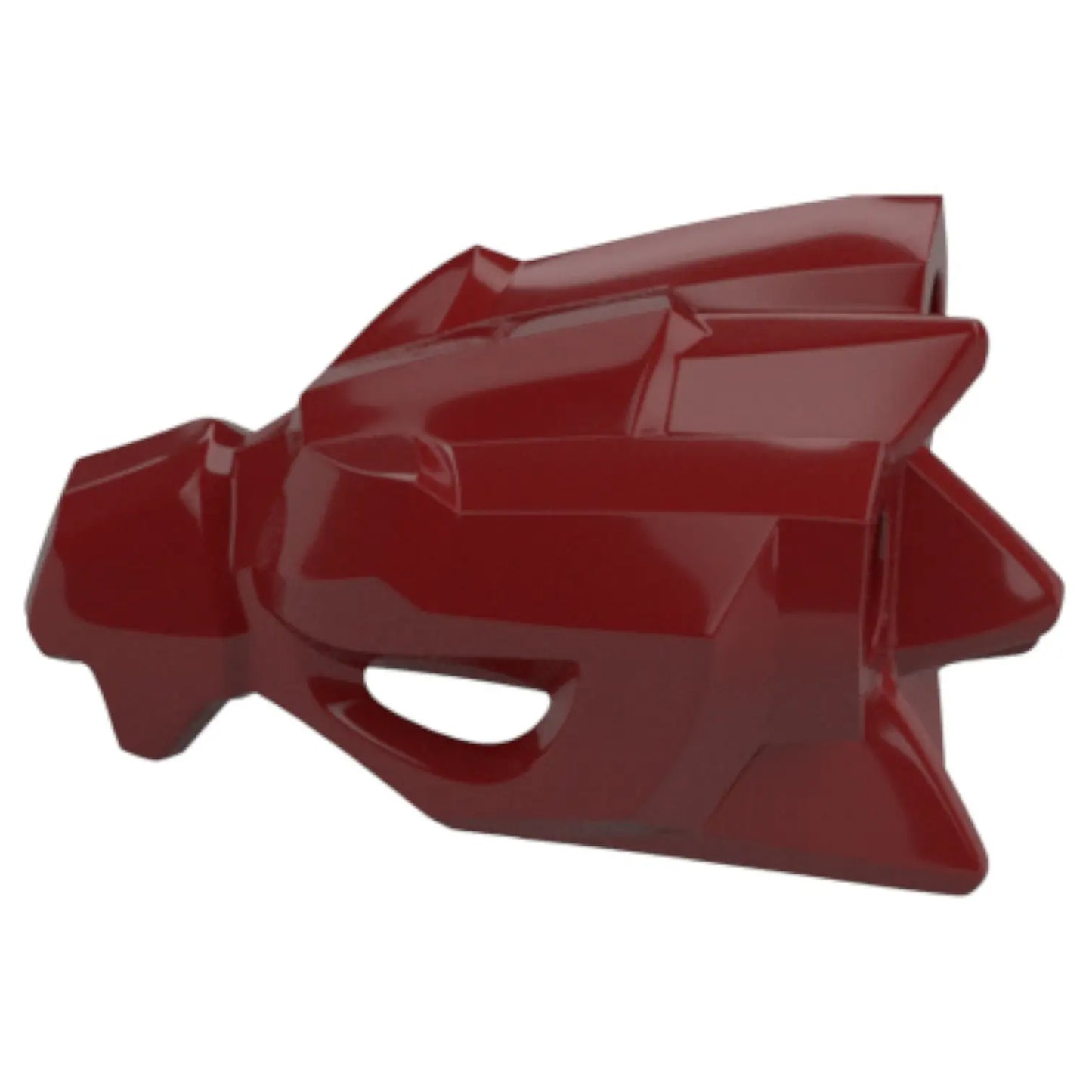 LEGO Zubehör Helm Drachen-Oberkiefer - Dunkelrot - 5983 Spiele Pirat
