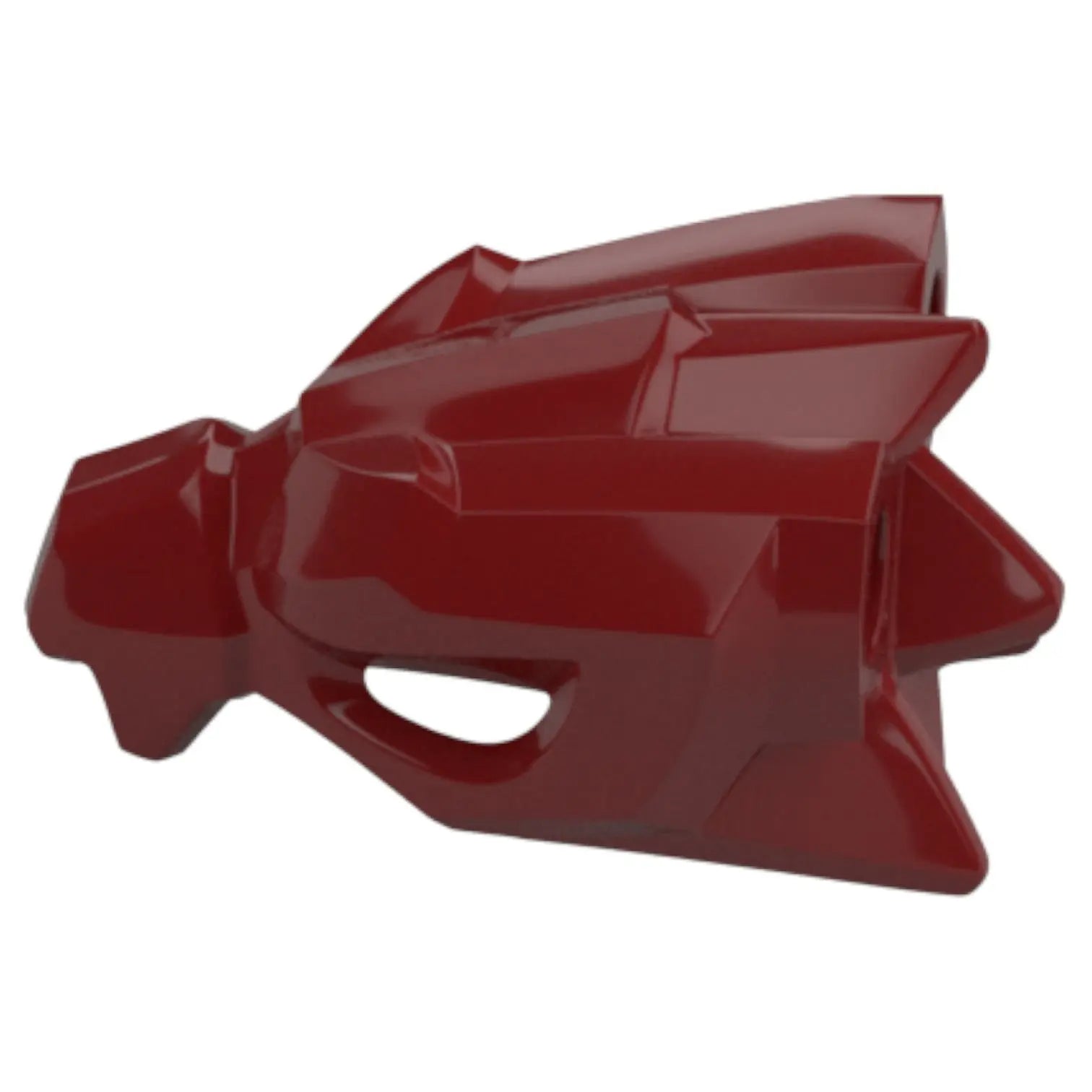 LEGO Zubehör Helm Drachen-Oberkiefer - Dunkelrot - 5983 Spiele Pirat
