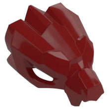 LEGO Zubehör Helm Drachen-Oberkiefer - Dunkelrot - 5983 Spiele Pirat