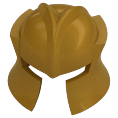 LEGO Zubehör Helm Dunkel Ritter - Gold - 48493