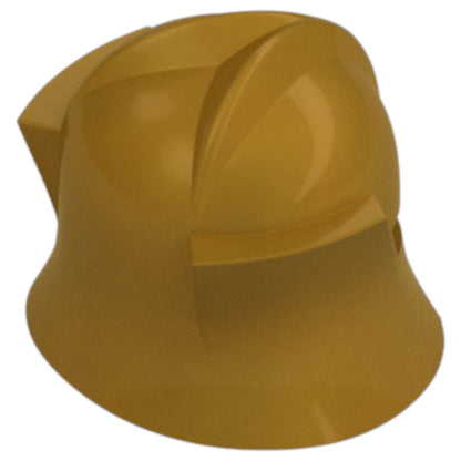 LEGO Zubehör Helm Dunkel Ritter - Gold - 48493