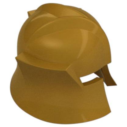 LEGO Zubehör Helm Dunkel Ritter - Gold - 48493