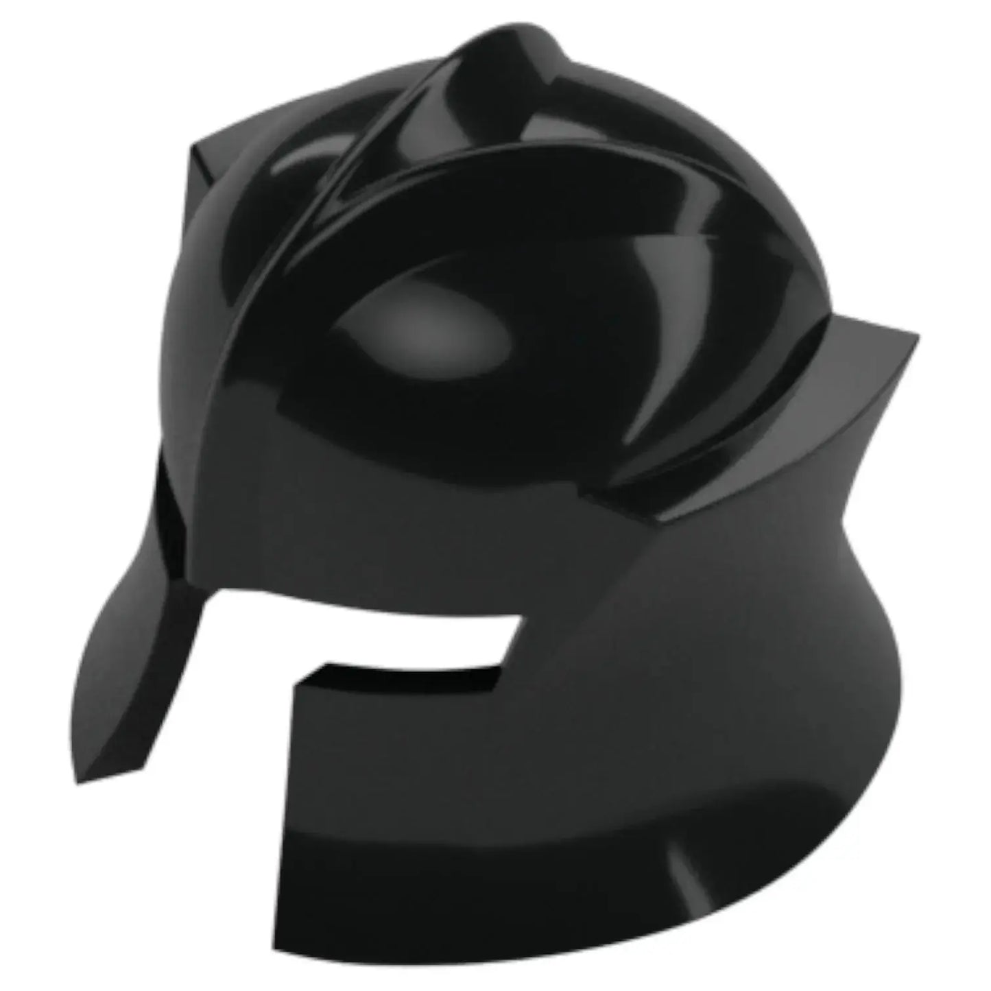 LEGO Zubehör Helm Dunkel Ritter - Schwarz - 48493 Spiele Pirat