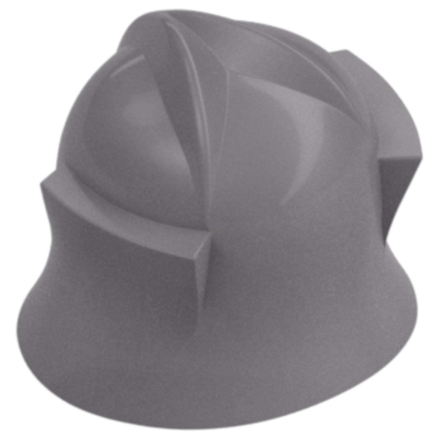 LEGO Zubehör Helm Dunkel Ritter - Silber Metallic - 48493