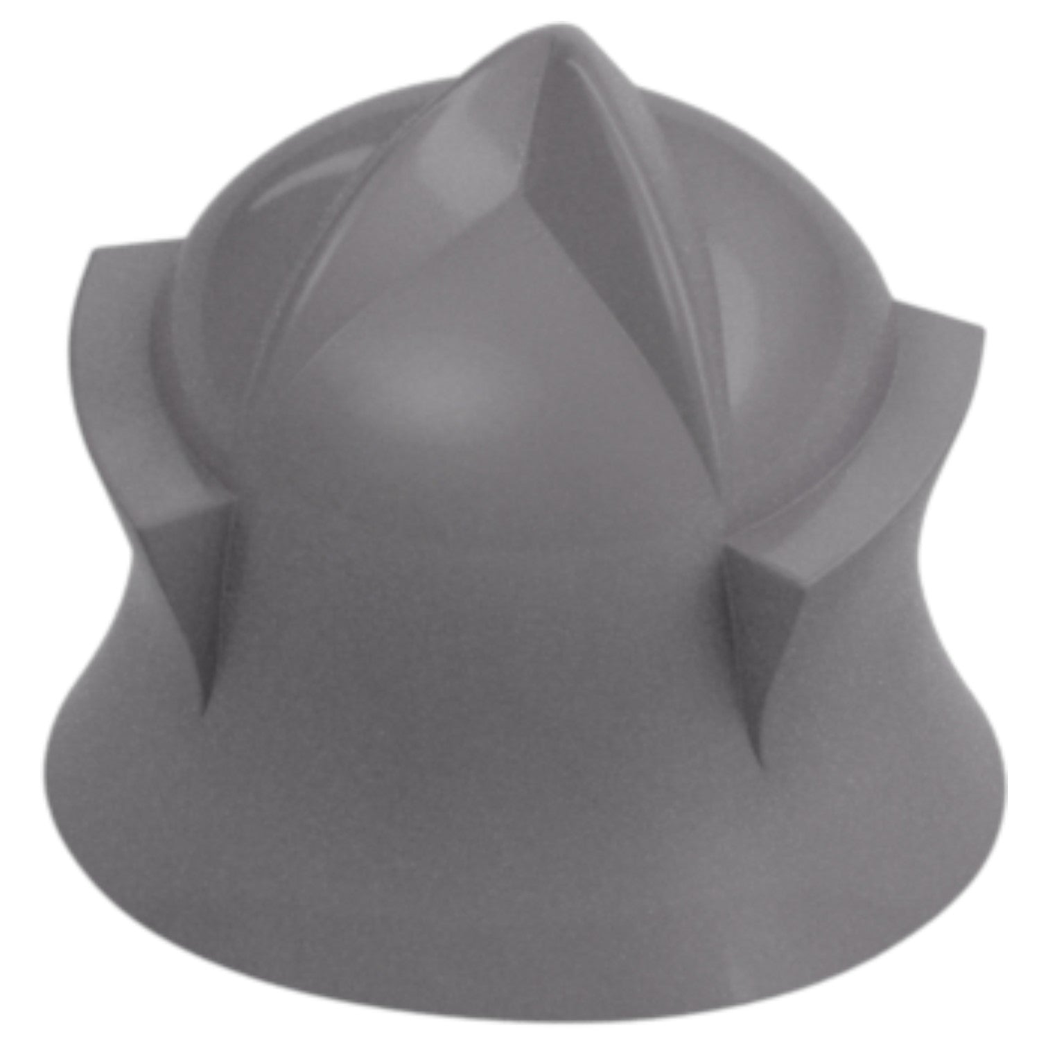 LEGO Zubehör Helm Dunkel Ritter - Silber Metallic - 48493