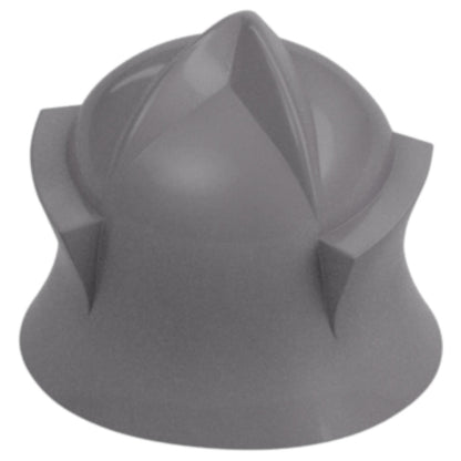 LEGO Zubehör Helm Dunkel Ritter - Silber Metallic - 48493