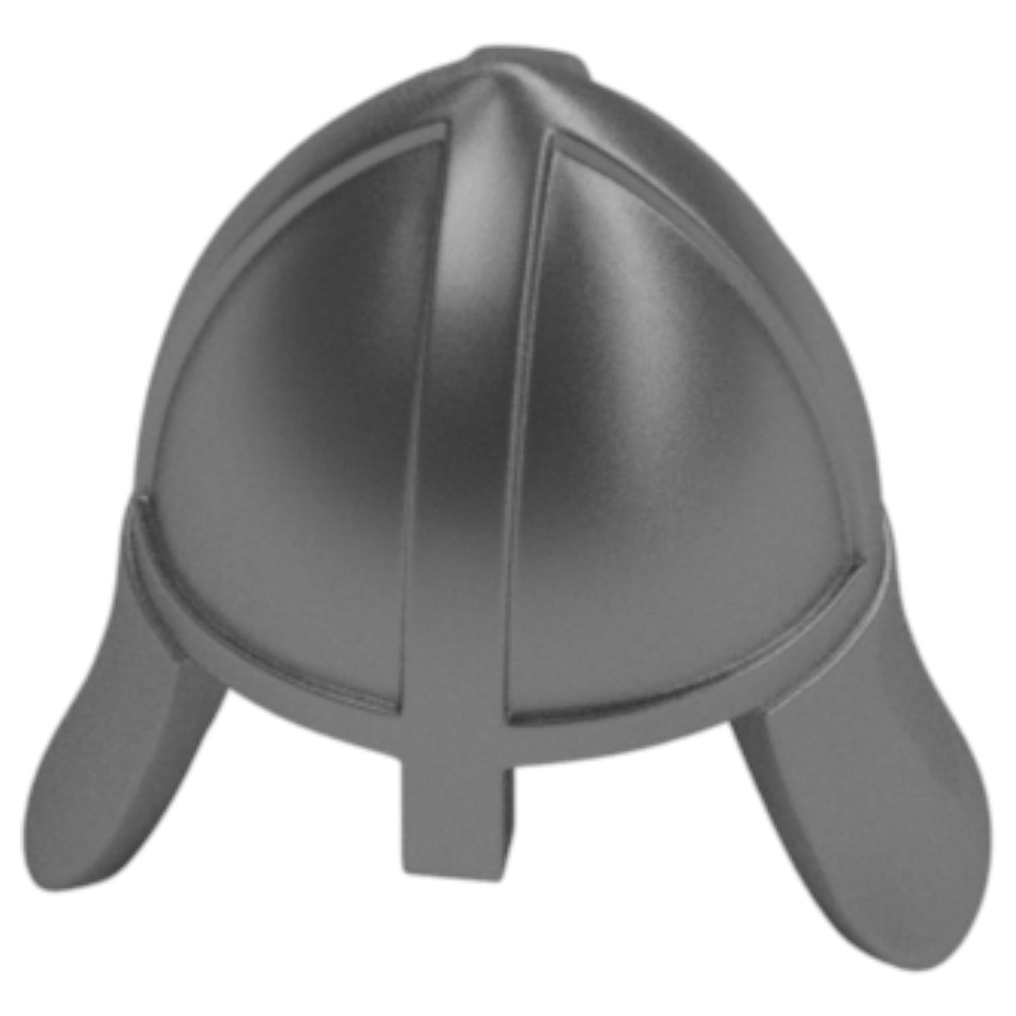 LEGO Zubehör Helm Ritter - Silber Glanz - 15606