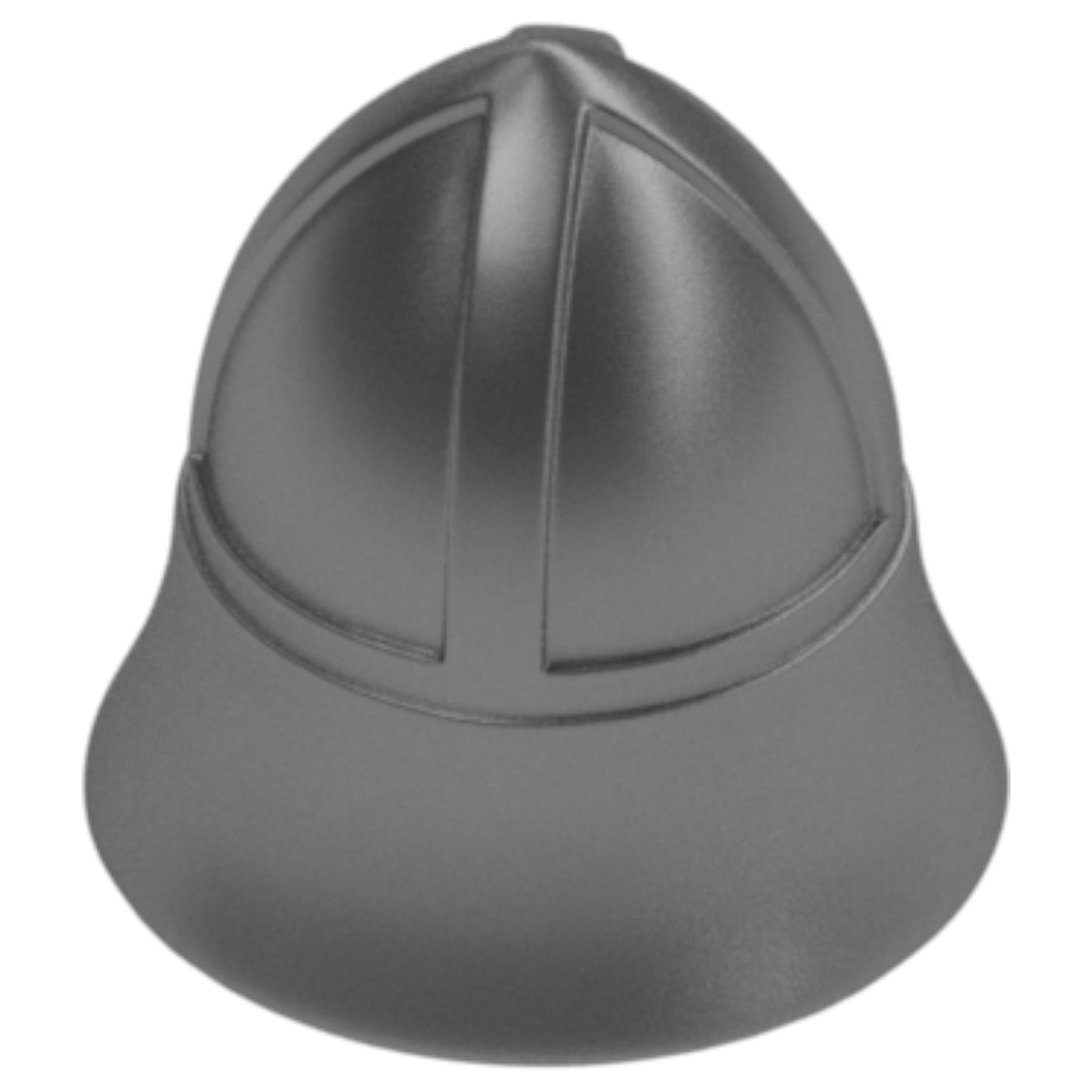 LEGO Zubehör Helm Ritter - Silber Glanz - 15606