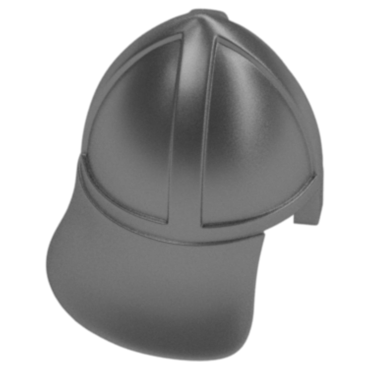 LEGO Zubehör Helm Ritter - Silber Glanz - 15606