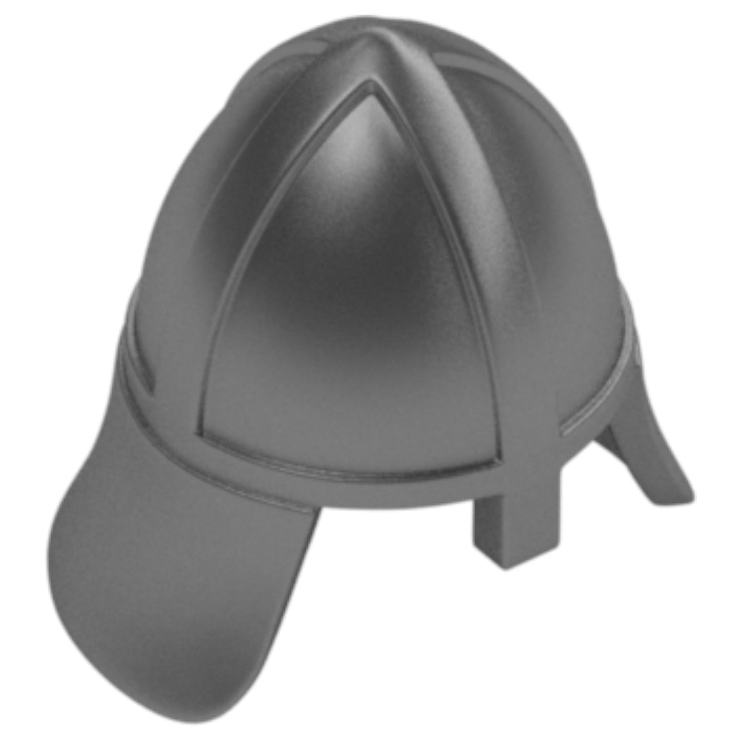 LEGO Zubehör Helm Ritter - Silber Glanz - 15606