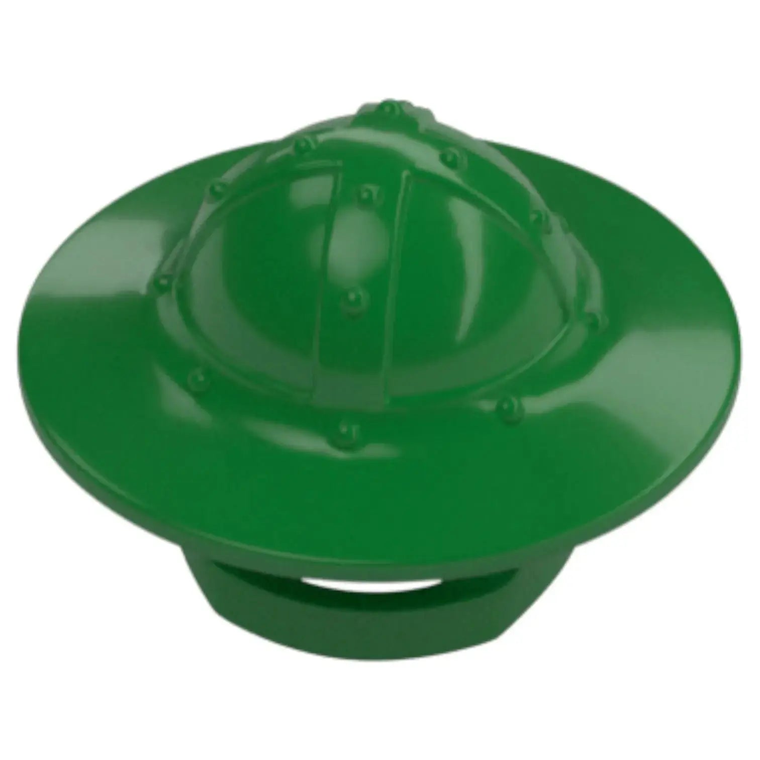 LEGO Zubehör Helm Ritter Stahl - Grün - 30273 Spiele Pirat