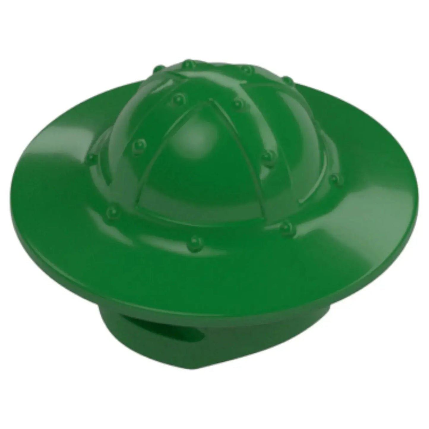 LEGO Zubehör Helm Ritter Stahl - Grün - 30273 Spiele Pirat