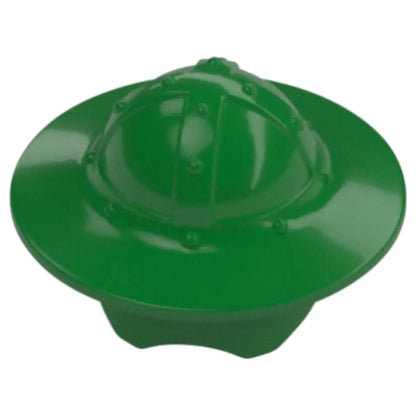 LEGO Zubehör Helm Ritter Stahl - Grün - 30273 Spiele Pirat