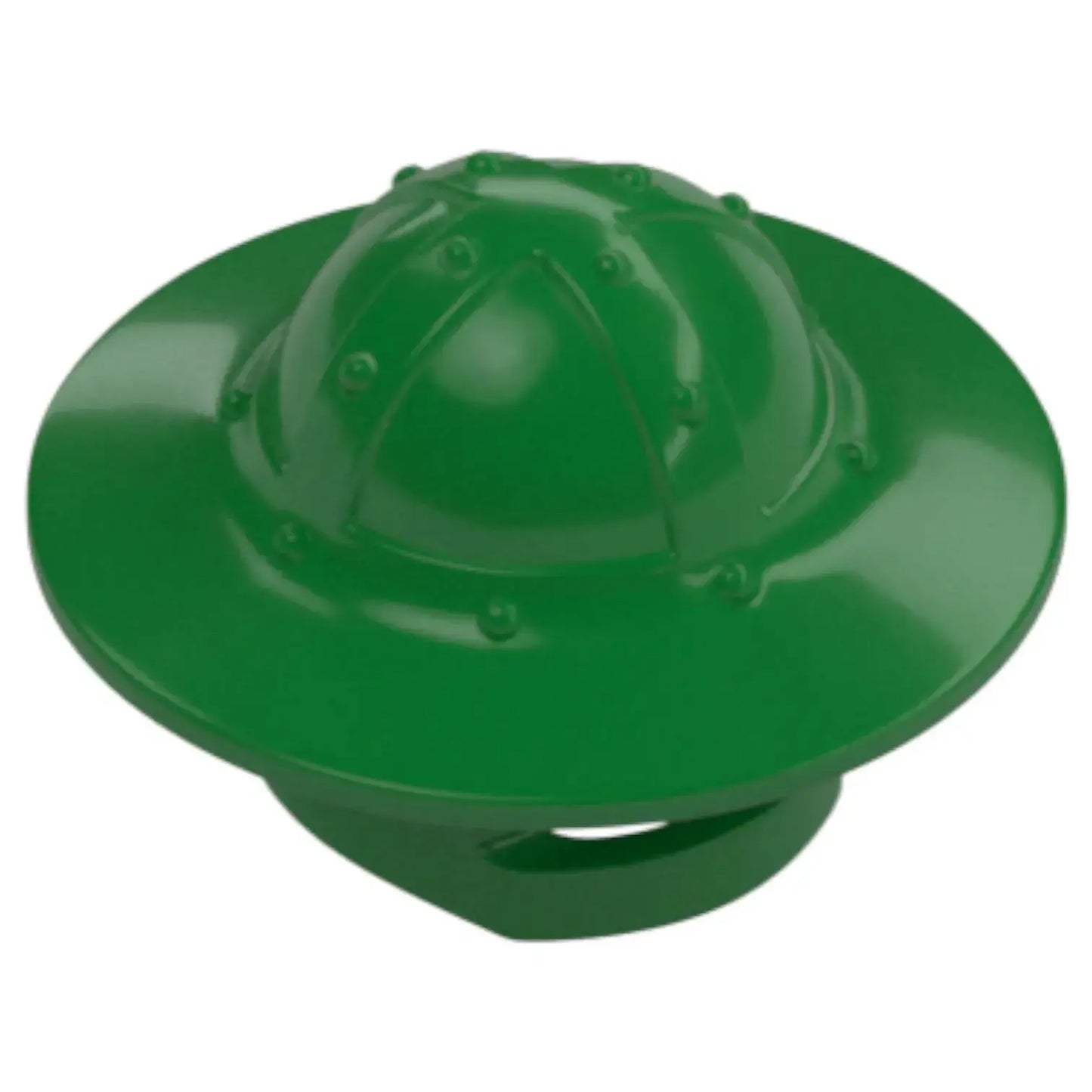 LEGO Zubehör Helm Ritter Stahl - Grün - 30273 Spiele Pirat