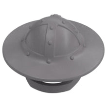 LEGO Zubehör Helm Ritter Stahl - Silber Metallic - 30273