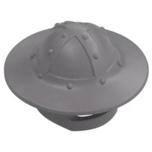 LEGO Zubehör Helm Ritter Stahl - Silber Metallic - 30273