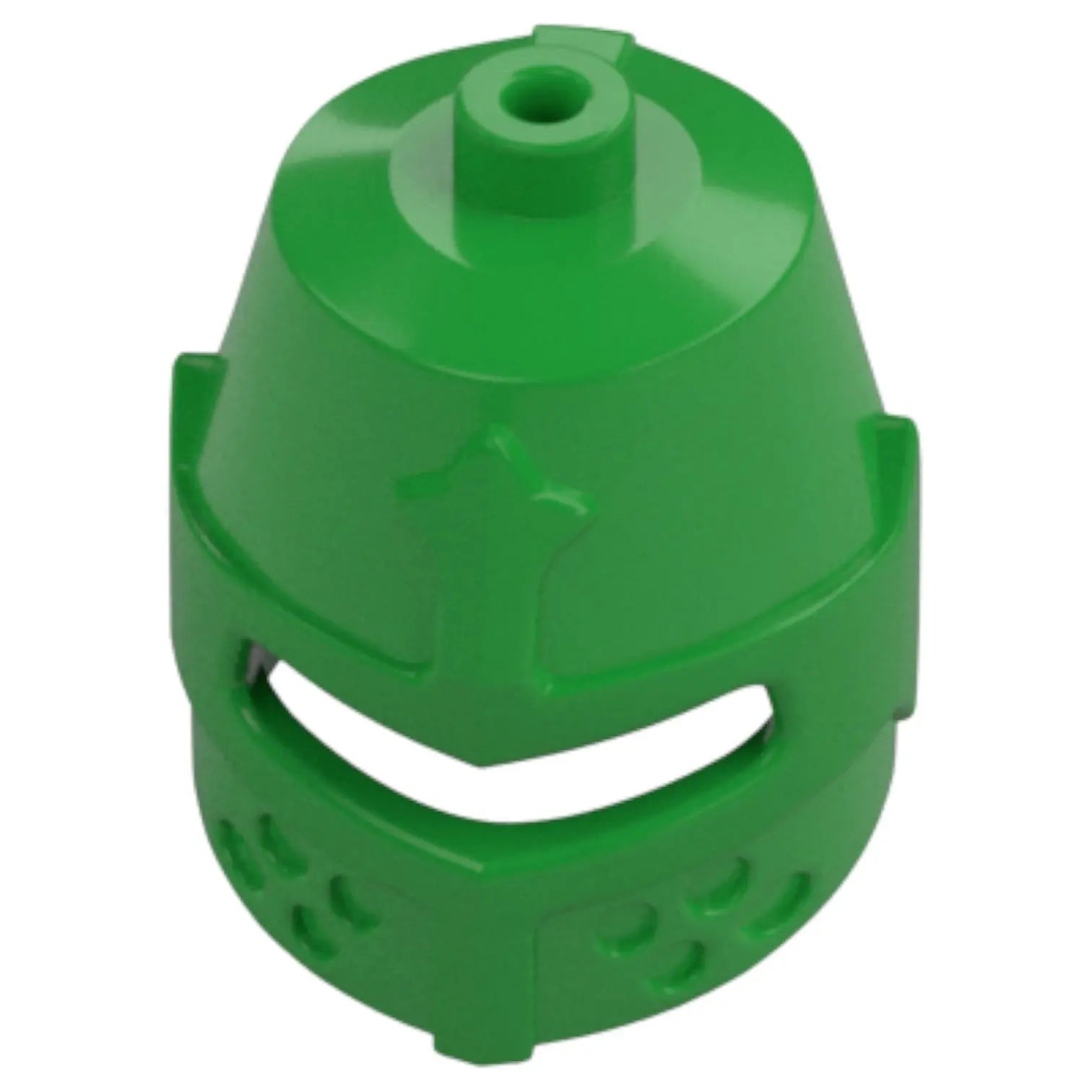 LEGO Zubehör Helm Ritter geschlossen - Grün - 89520 Spiele Pirat