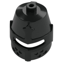 LEGO Zubehör Helm Ritter geschlossen - Schwarz - 89520