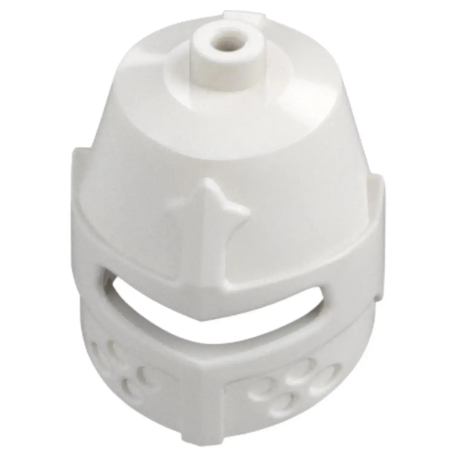 LEGO Zubehör Helm Ritter geschlossen - Weiss - 89520 Spiele Pirat