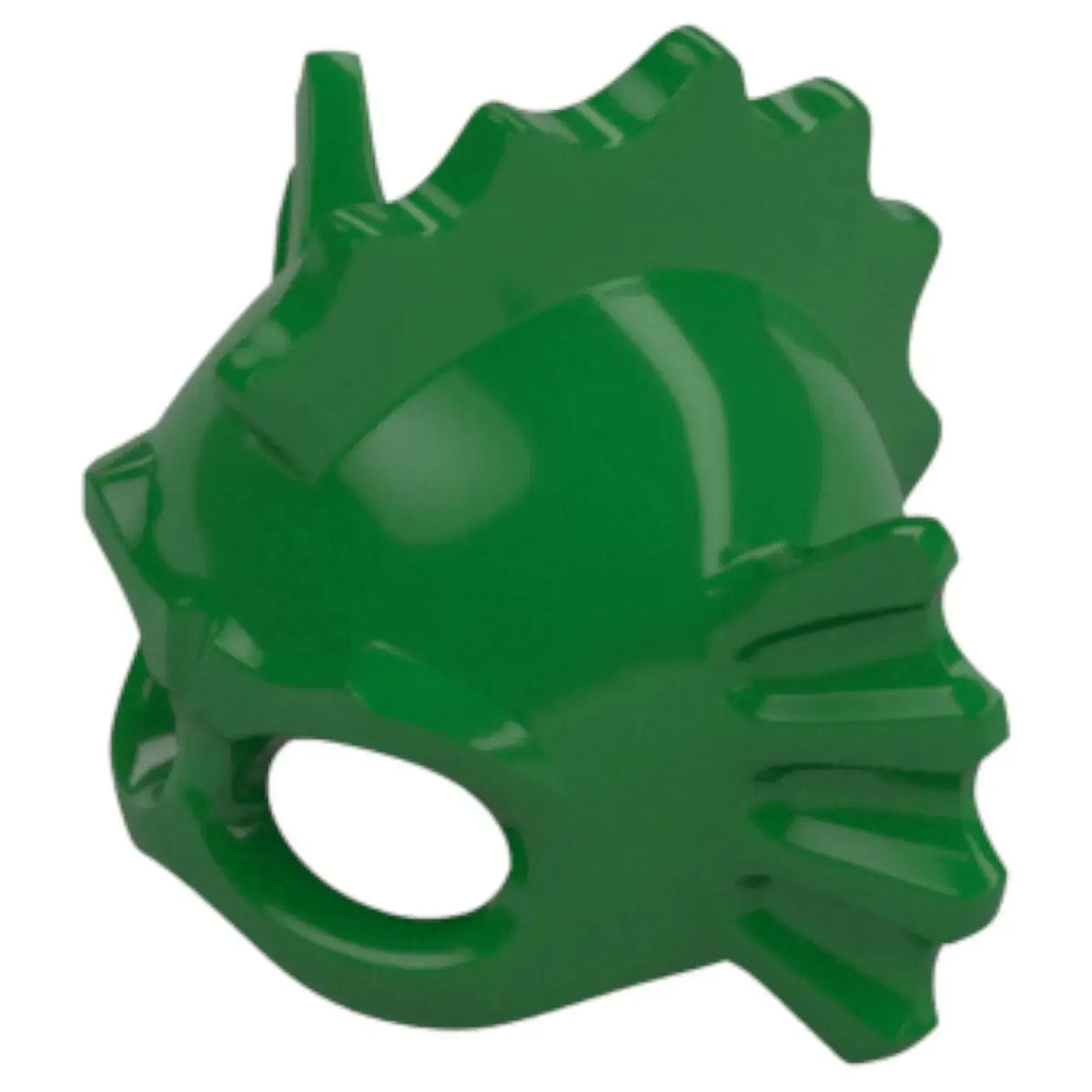 LEGO Zubehör Helm Sumpfmonster mit Flossen - Grün - 10227 Spiele Pirat