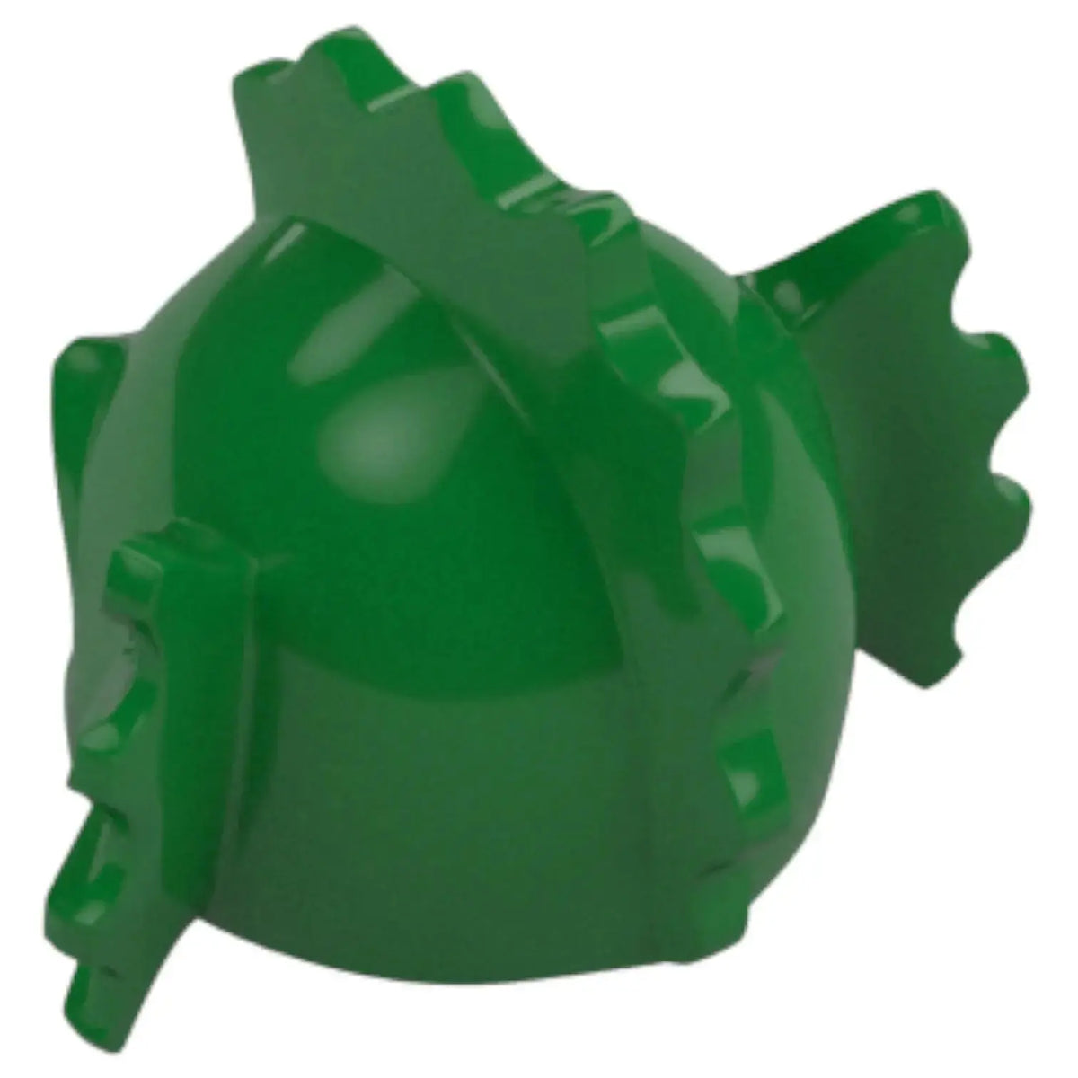 LEGO Zubehör Helm Sumpfmonster mit Flossen - Grün - 10227 Spiele Pirat