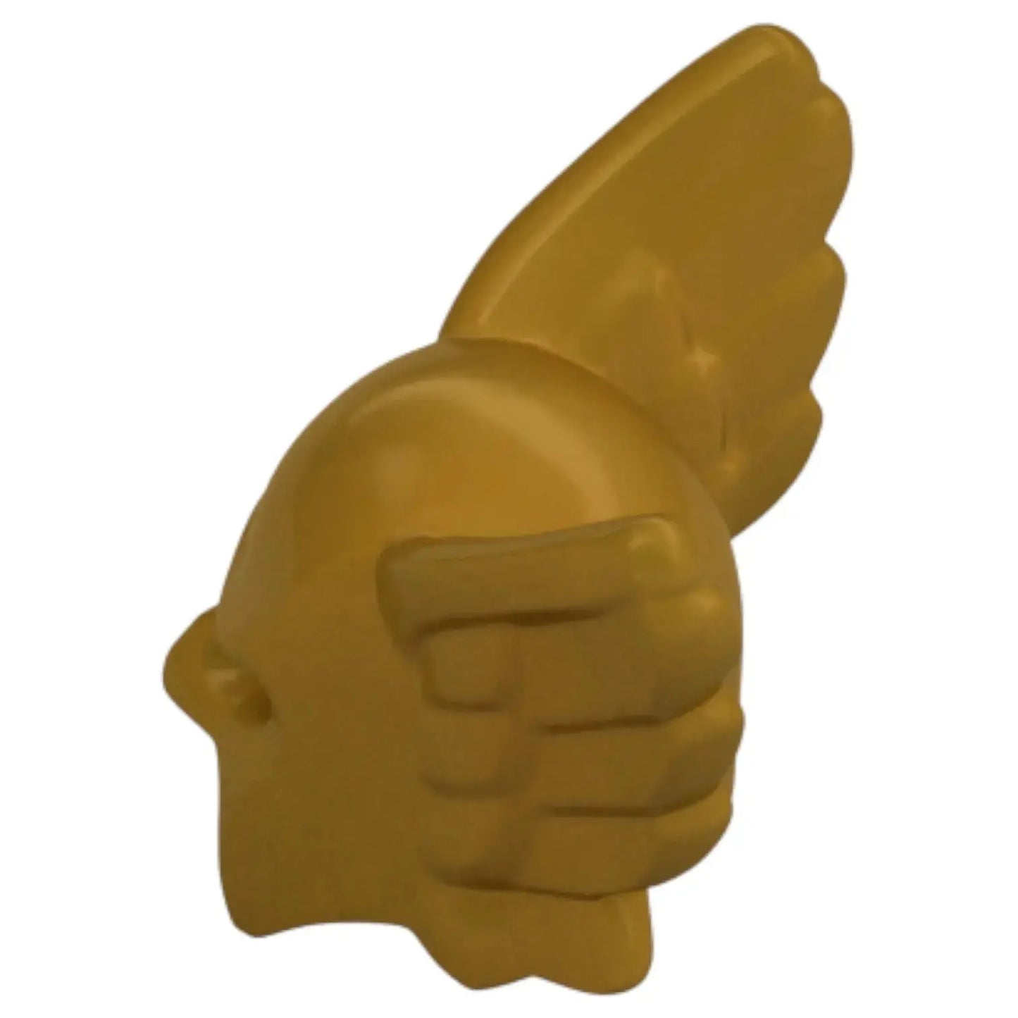 LEGO Zubehör Helm mit Flügeln und offenem Kinn Hawkman - Gold - 18936 Spiele Pirat