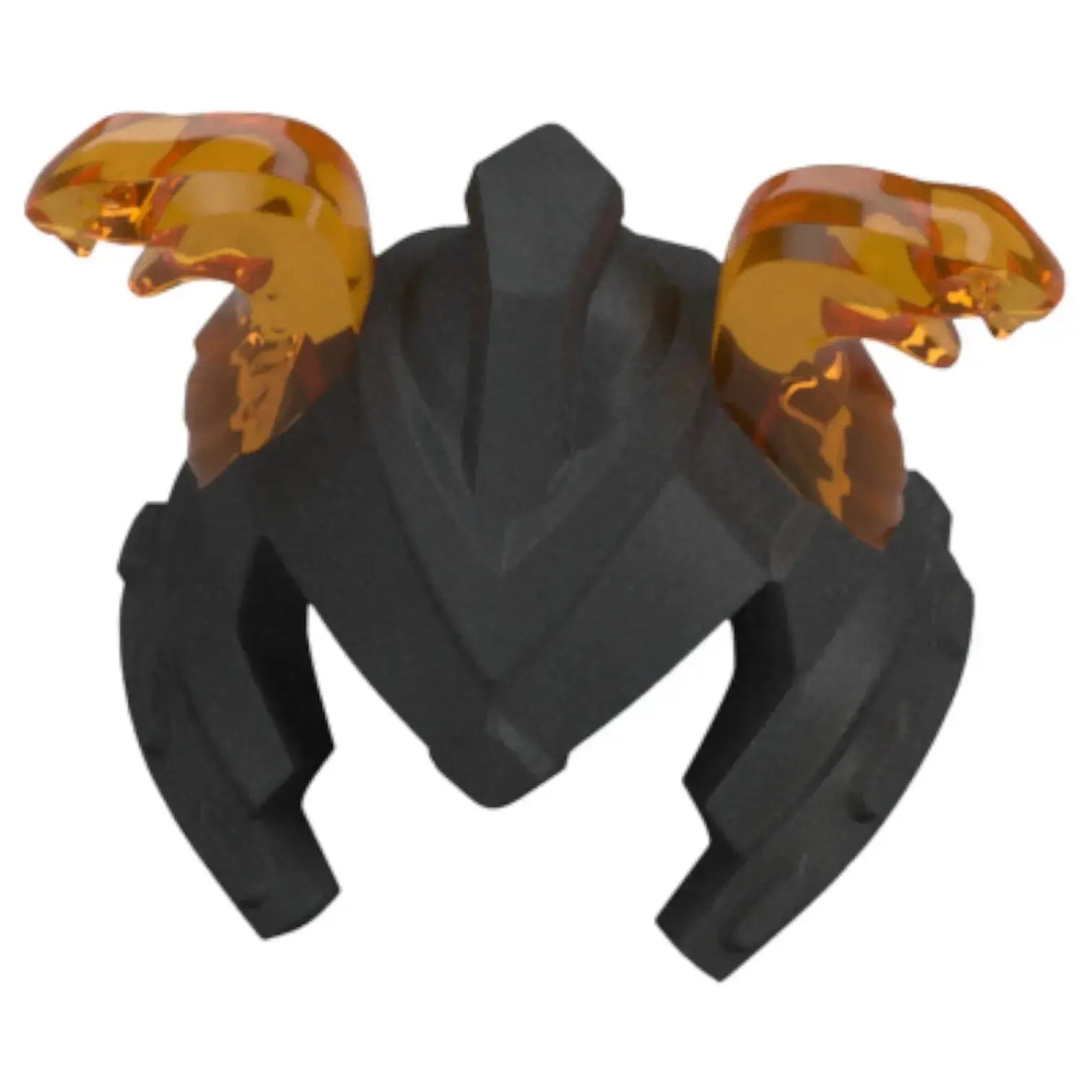 LEGO Zubehör Helm mit Wangenpolster und Schlangenkopfmuster Spiele Pirat