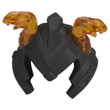 LEGO Zubehör Helm mit Wangenpolster und Schlangenkopfmuster Spiele Pirat