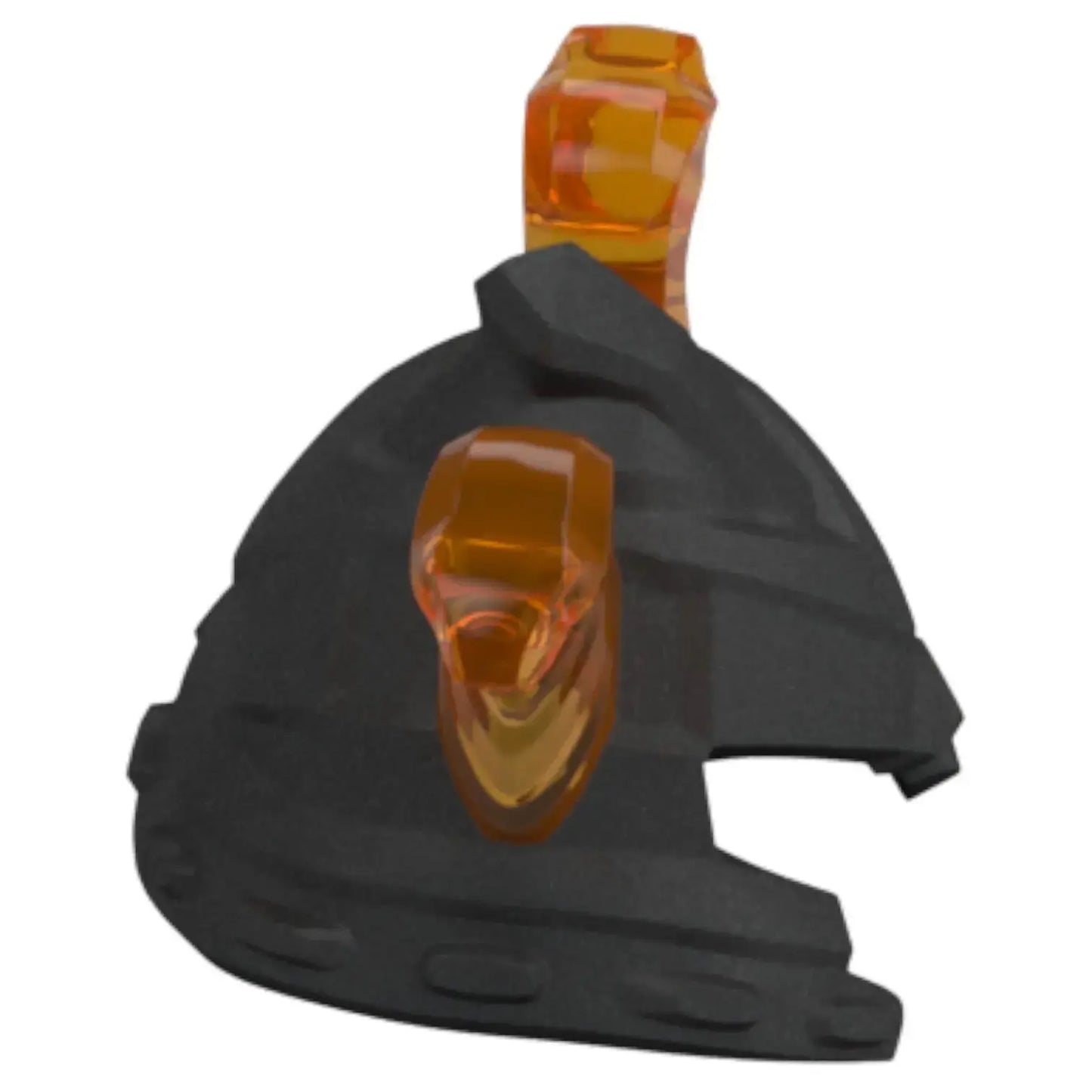 LEGO Zubehör Helm mit Wangenpolster und Schlangenkopfmuster Spiele Pirat