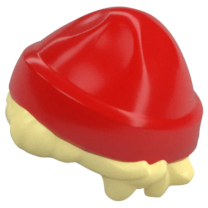LEGO Zubehör Hut mit Haaren Rot Gelb - 5492 Spiele Pirat