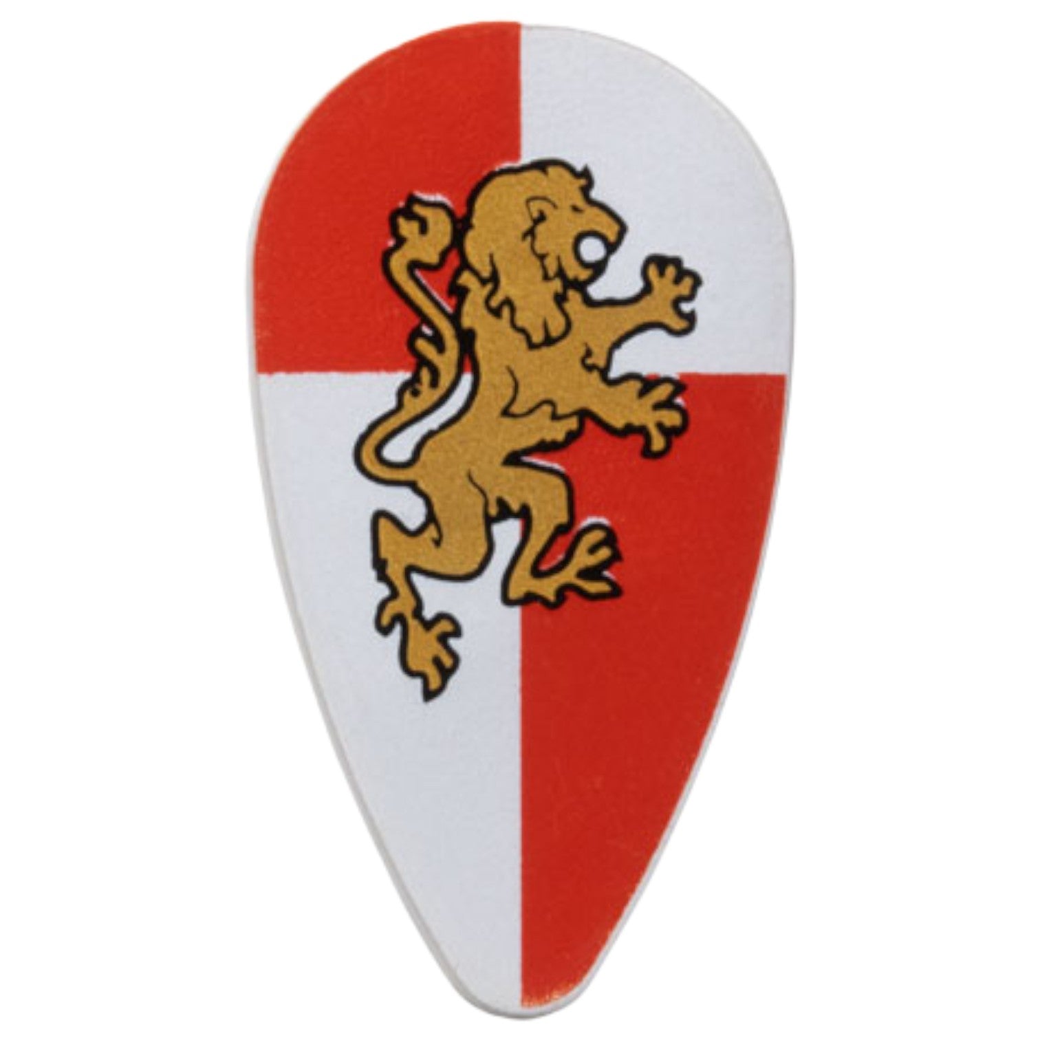 LEGO Zubehör Kampf Schild Löwen Muster