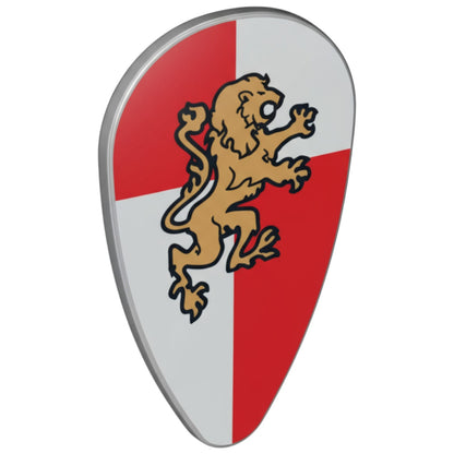 LEGO Zubehör Kampf Schild Löwen Muster