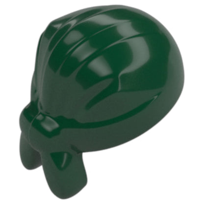LEGO Zubehör Kopfbedeckung Hut - Bandana - Dunkel Grün - 18927
