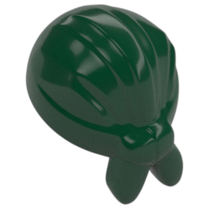 LEGO Zubehör Kopfbedeckung Hut - Bandana - Dunkel Grün - 18927